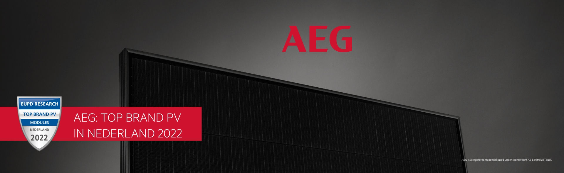 AEG: Top brand PV Award 2023